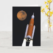 SLS Space Launch System Kaart (Gele Bloem)