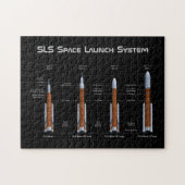 SLS Space Launch System Rockets Legpuzzel (Horizontaal)