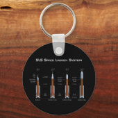 SLS Space Launch System Sleutelhanger (Voorkant)