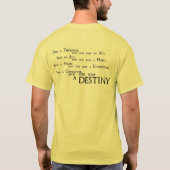 SLT Destiny - De gedachten leiden tot een bestemmi T-shirt (Achterkant)
