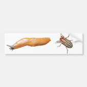 Slug en Bug Bumpersticker (Voorkant)