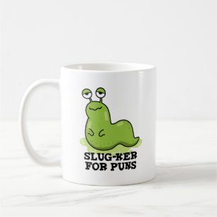 Slug-ker voor Puns Funny Slug Pun Koffiemok