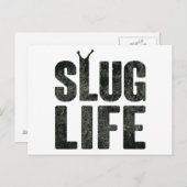 Slug leven levensduw leven briefkaart (Voorkant / Achterkant)