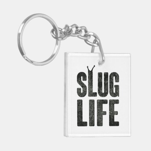 Slug leven levensduw leven sleutelhanger (Voorkant Links)
