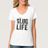 Slug leven levensduw leven t-shirt (Voorkant)