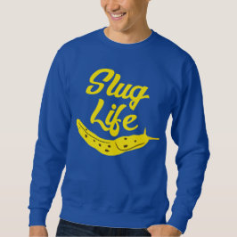 Slug Life Grappige Gele Banaan Slug Graphic Trui