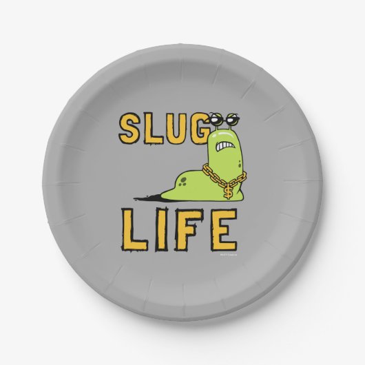 Slug Life Papieren Bordje (Voorkant)