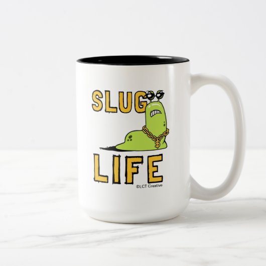 Slug Life Tweekleurige Koffiemok (Rechts)