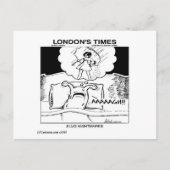 Slug Nightmares Classic LTCartoons Comic Briefkaart (Voorkant)