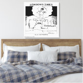 Slug Nightmares Classic LTCartoons Comic Canvas Afdruk (Insitu (Slaapkamer))