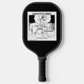 Slug Nightmares Classic LTCartoons Comic Pickleball Paddle (Voorkant)