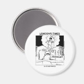 Slug Nightmares Funny Cartoon Gifts & T - shirts Magneet (Voorkant / Achterkant)