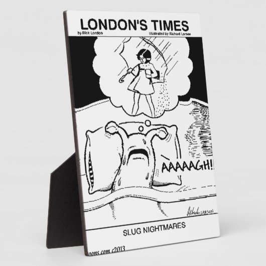 Slug Nightmares Funny Fotoplaat (Zijkant)