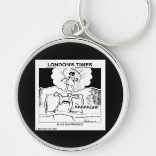 Slug Nightmares Funny Sleutelhanger