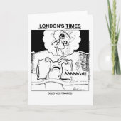 Slug Nightmares Wenskaarten Kaart (Voorkant)