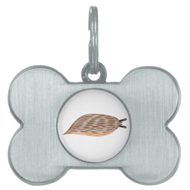 Slug Pet Tag Huisdieren Naamplaatje (voorkant)