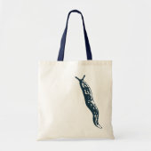 Slug Silhouette canvas tas (Voorkant)