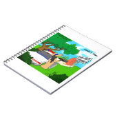 Slug Traffic Cop Funny Notitieboek (Linkerzijde)