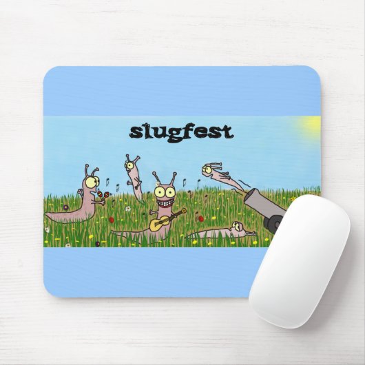 Slugfest Mousepad Muismat (Met muis)