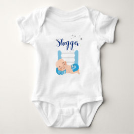Slugger jongen baby baby bodysuit
