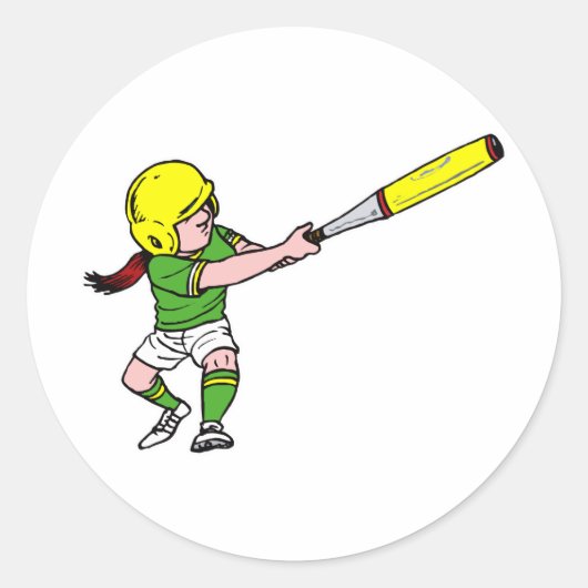 Slugger Ronde Sticker (Voorkant)