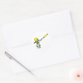 Slugger Ronde Sticker (Envelop)