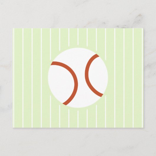 Slugger-Saurus Baseball Dino Baby Boy 1st Birthday Uitnodiging Briefkaart (Achterkant)