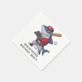 Slugger Shark Birthday Bash Servet (Hoek)