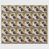 Slugger Sloth: Slow and Steady in het Bord Cadeaupapier (Vlak)