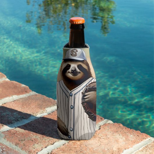 Slugger Sloth: Slow and Steady in het Bord Flesjeskoeler (Insitu Zwembad)