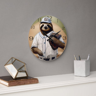 Slugger Sloth: Slow and Steady in het Bord Grote Klok