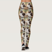 Slugger Sloth: Slow and Steady in het Bord Leggings (Achterkant)
