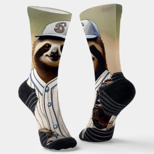 Slugger Sloth: Slow and Steady in het Bord Sokken