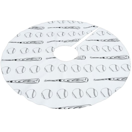 Slugger Tree Skirt Kerstboom Rok (Gekanteld)