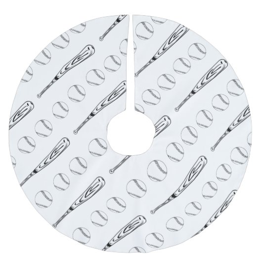 Slugger Tree Skirt Kerstboom Rok (Voorkant)