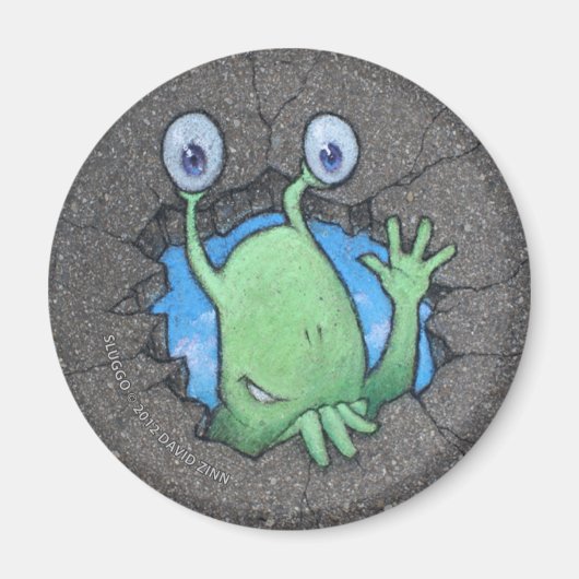 Sluggo breekt door magneet (Voorkant)