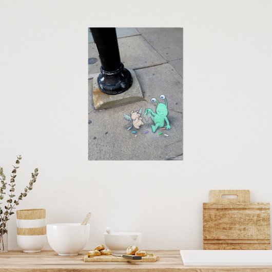 Sluggo Draws Himself Poster (Keuken)