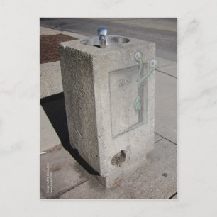 sluggo komt uit de sluibernatie briefkaart