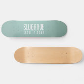 Sluggraf "Slow it Down" Persoonlijk Skateboard (Horizontaal)