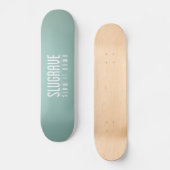 Sluggraf "Slow it Down" Persoonlijk Skateboard (Voorkant)