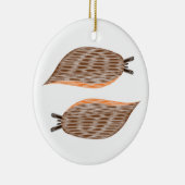 Slugs Custom I Love Slugs Keramisch Ornament (Rechts)