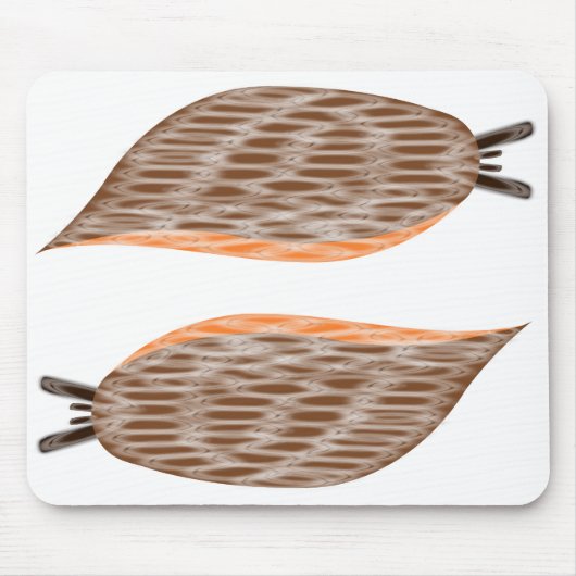 Slugs Mousepad Muismat (Voorkant)