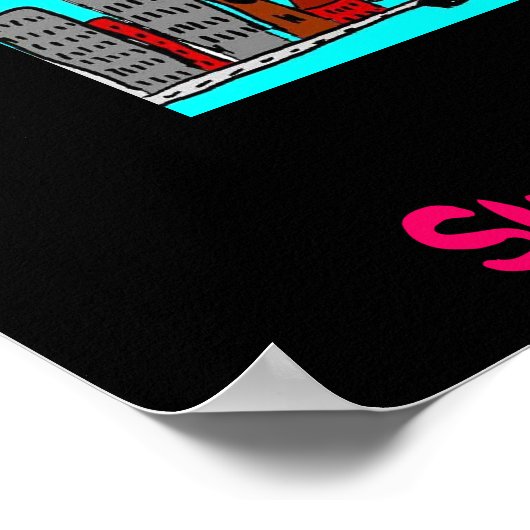 slugzilla-aanvallen poster (Hoek)