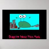 slugzilla-aanvallen poster (Voorkant)