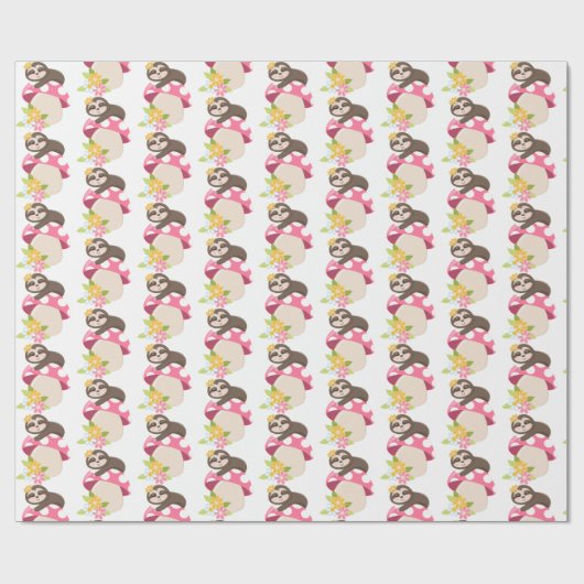 Sluidop voor baby's cadeaupapier (Vlak)