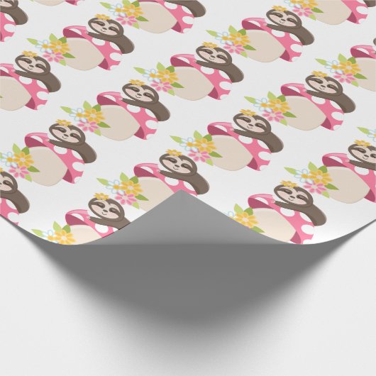 Sluidop voor baby's cadeaupapier (Hoek)