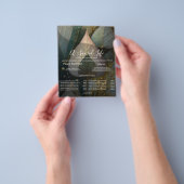 Sluier van Bladeren | botanisch ontwerp Flyer (Hand)