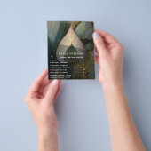 Sluier van Bladeren | botanisch ontwerp Flyer (Hand)