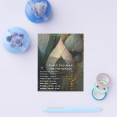 Sluier van Bladeren | botanisch ontwerp Flyer (Enkel)
