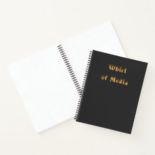Sluier van Geluid – Werveling van Media Notitieboek